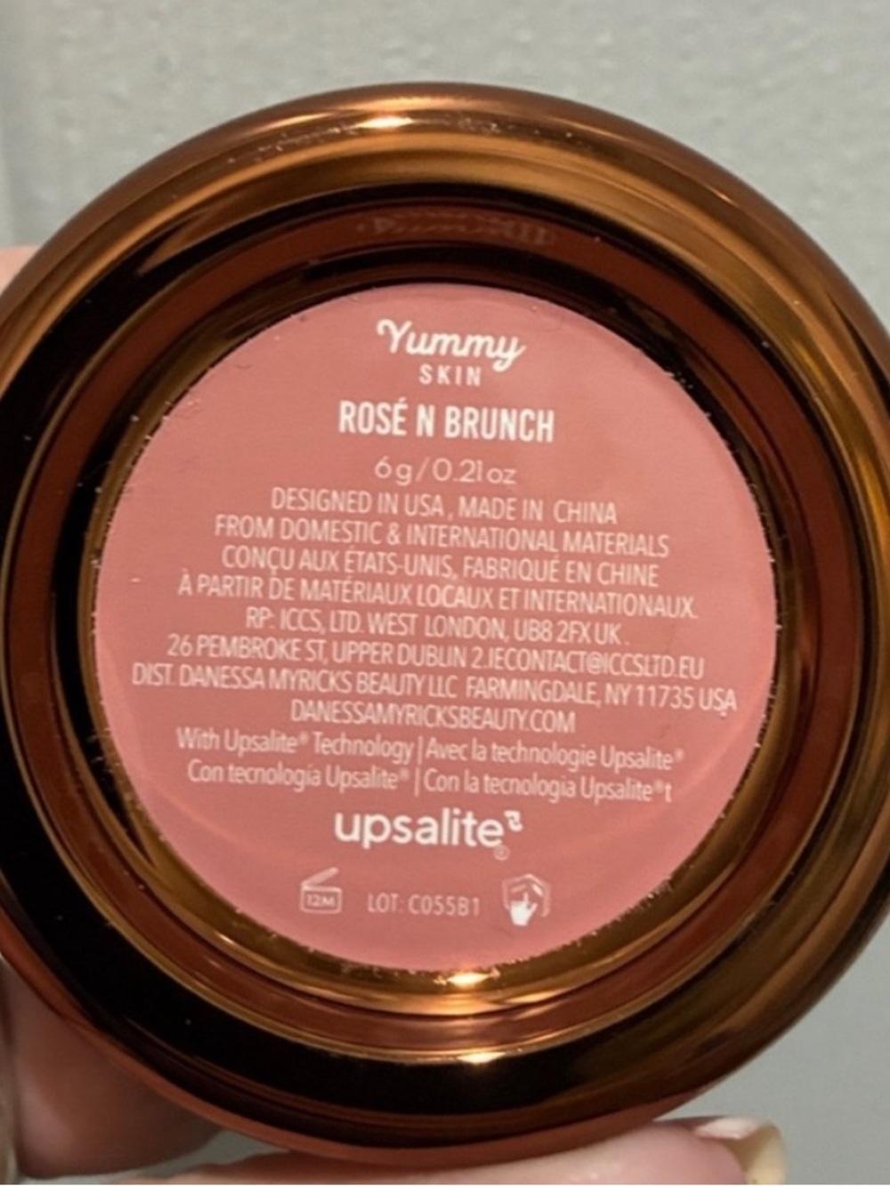 Danessa Myricks Beauty Cream Blush in Rose & Brunch - Picture 2 of 2